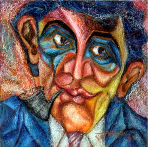 A man who smoke pipe_1524638663.64